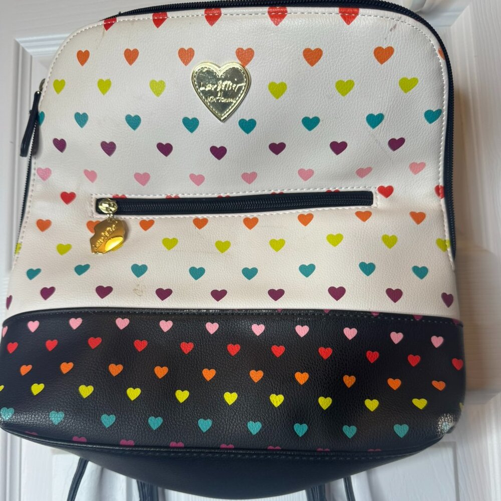 Betsey Johnson Hearts Backpack